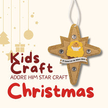 Load image into Gallery viewer, Christmas Star Craft Kit