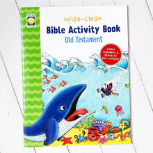 Load image into Gallery viewer, Old Testament Wipe Clean Bible Activity Book
