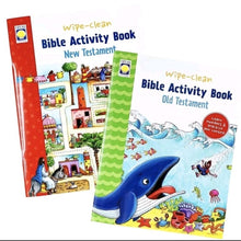 Load image into Gallery viewer, New Testament Wipe Clean Bible Activity Book