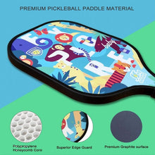 Load image into Gallery viewer, πΈπ¬ Kids Size Pickleball Paddle | Fiber Glass Pickle Ball Paddle for Kids