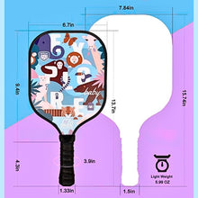 Load image into Gallery viewer, πΈπ¬ Kids Size Pickleball Paddle | Fiber Glass Pickle Ball Paddle for Kids
