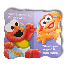 Load image into Gallery viewer, Sesame Street Beginnings | Eyes Nose Fingers Toes| Body Parts Board Book | Elmo Big Bird Cookie Monster