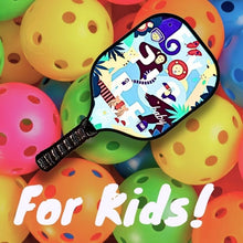 Load image into Gallery viewer, πΈπ¬ Kids Size Pickleball Paddle | Fiber Glass Pickle Ball Paddle for Kids