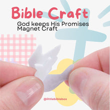 Load image into Gallery viewer, God Keeps His Promises Rainbow Fridge Magnet
