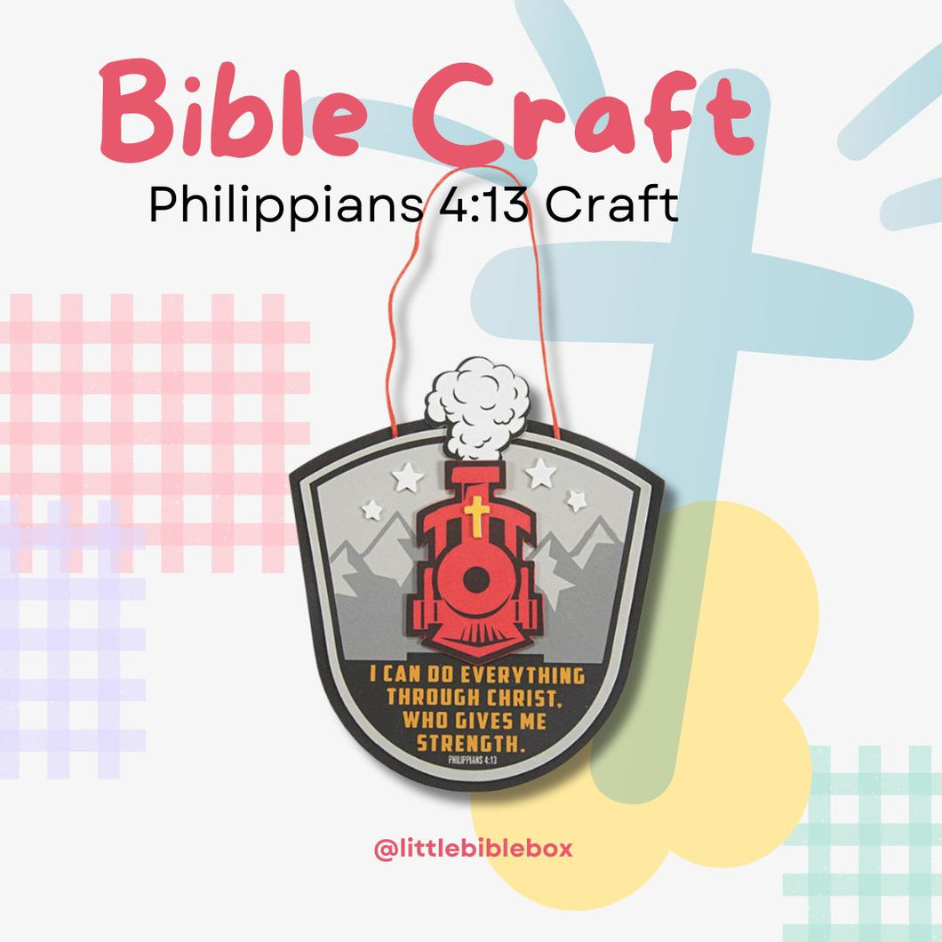Phil 4:13 Bible Craft