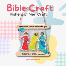 Load image into Gallery viewer, Fisher of Men Bible Craft
