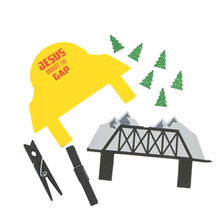 Load image into Gallery viewer, Jesus Bridge 3D Craft
