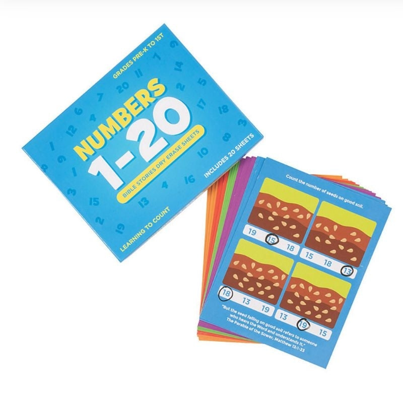 Bible Story Wipe Clean Cards