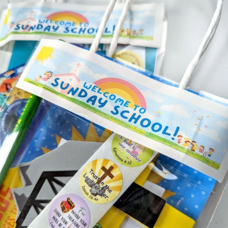 Sunday School Welcome Goodie Bag